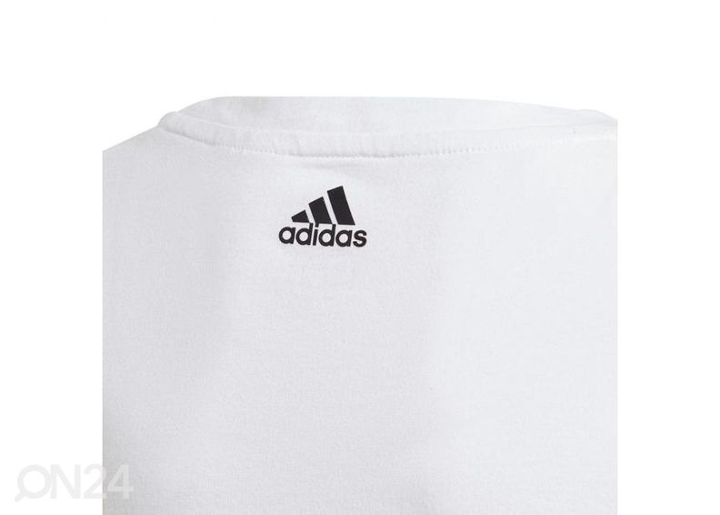 Lasten treenipaita Adidas Essentials Logo Tee kuvasuurennos