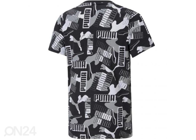 Lasten treenipaita Puma Alpha AOP Tee B Jr 589263 01 kuvasuurennos