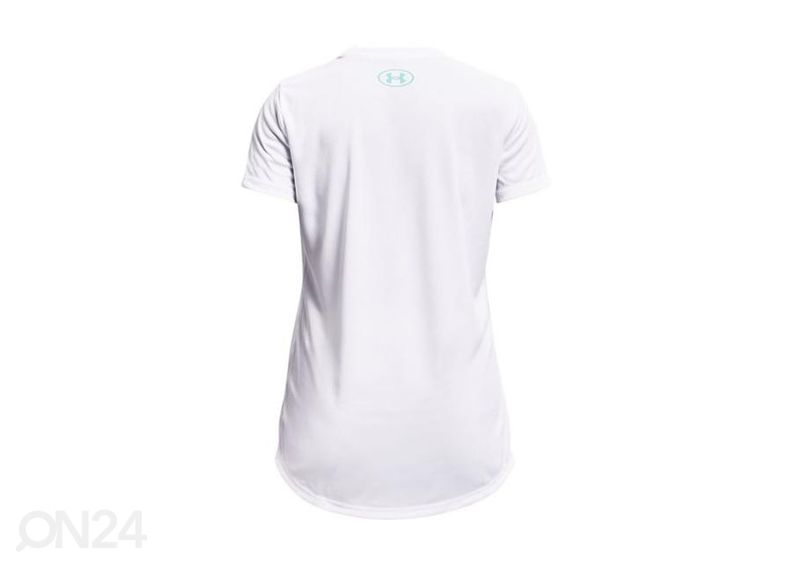 Lasten treenipaita Under Armour Y Tech Big Logo Print Fill SS kuvasuurennos