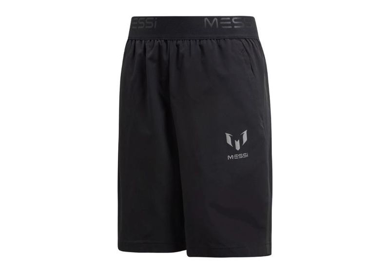 Lasten treenishortsit Adidas Messi Woven Short JR DJ1275 kuvasuurennos