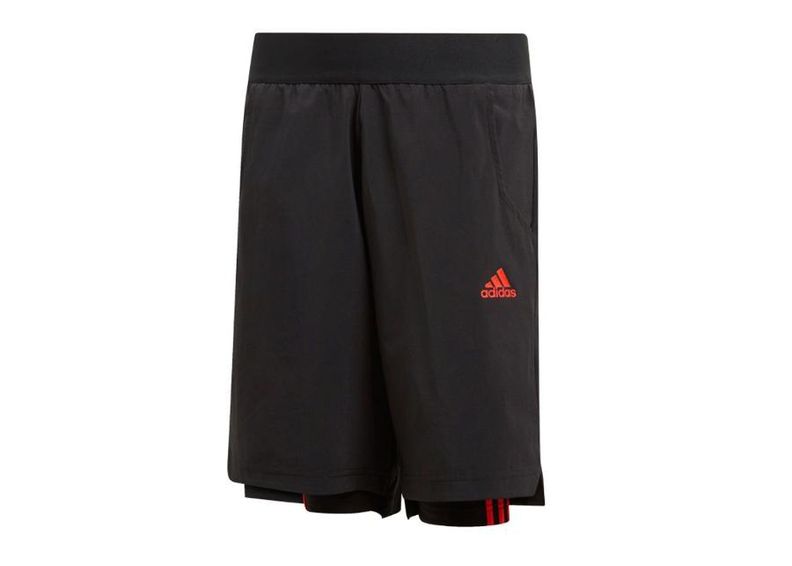 Lasten treenishortsit/alushousut Adidas Predator 2in1 Short JR DV1341 kuvasuurennos