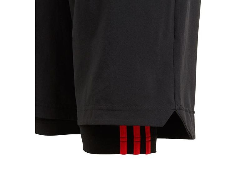 Lasten treenishortsit/alushousut Adidas Predator 2in1 Short JR DV1341 kuvasuurennos