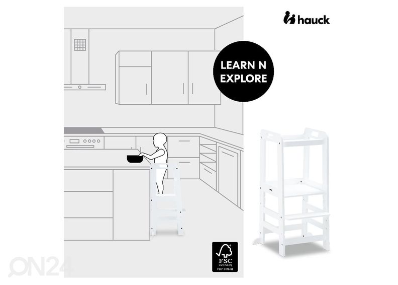 Lasten tuoli Hauck Learn N Explore kuvasuurennos