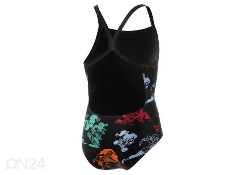 Lasten uimapuku Adidas Disney Princess Girls Swimsuit kuvasuurennos