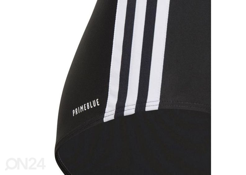 Lasten uimapuku Adidas Girls Colorblock 3S kuvasuurennos