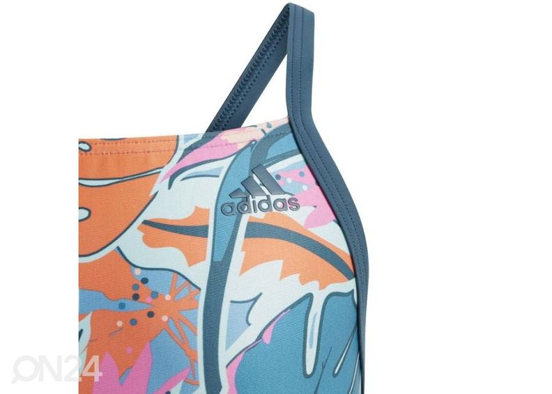 Lasten uimapuku Adidas Girls Sports Graphic Swimsuit kuvasuurennos
