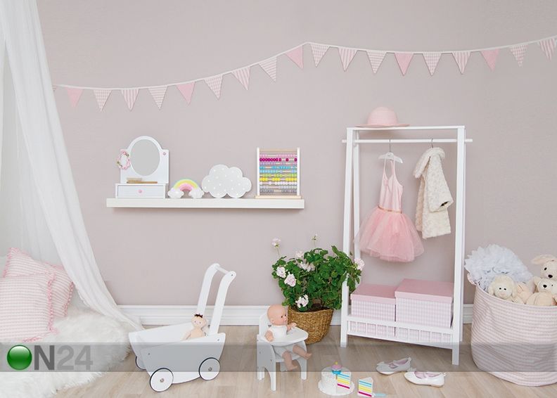 Lasten vaateteline kuvasuurennos