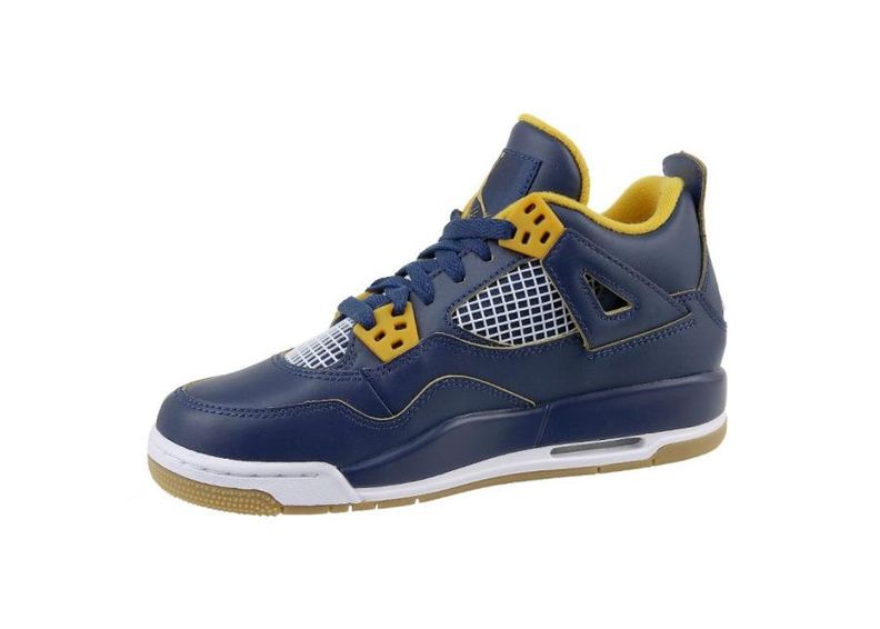 Lasten vapaa-ajan kengät Jordan 4 Retro BG JR 408452-425 kuvasuurennos