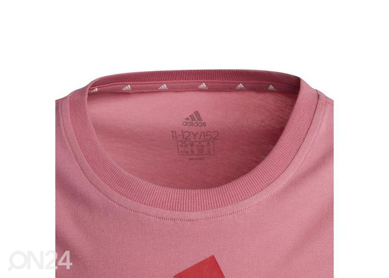 Lasten vapaa-ajan paita Adidas Essentials Big Logo Tee kuvasuurennos