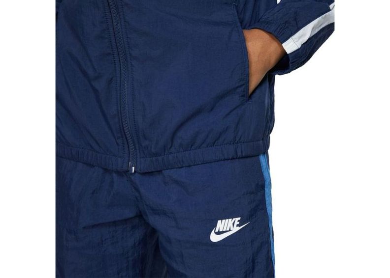 Lasten verryttelyasu Nike NSW Woven JR BV3700-410 kuvasuurennos