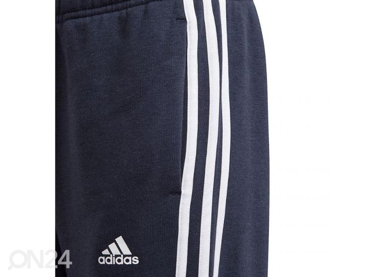 Lasten verryttelyhousut Adidas Essentials 3 Stripes Pant kuvasuurennos