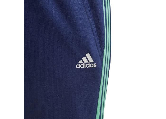Lasten verryttelyhousut Adidas YB F Striped PS Junior kuvasuurennos