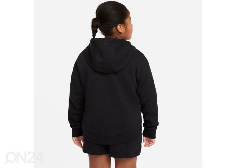 Lasten verryttelytakki Nike Sportswear Club Fleece Jr DC7118 010 kuvasuurennos