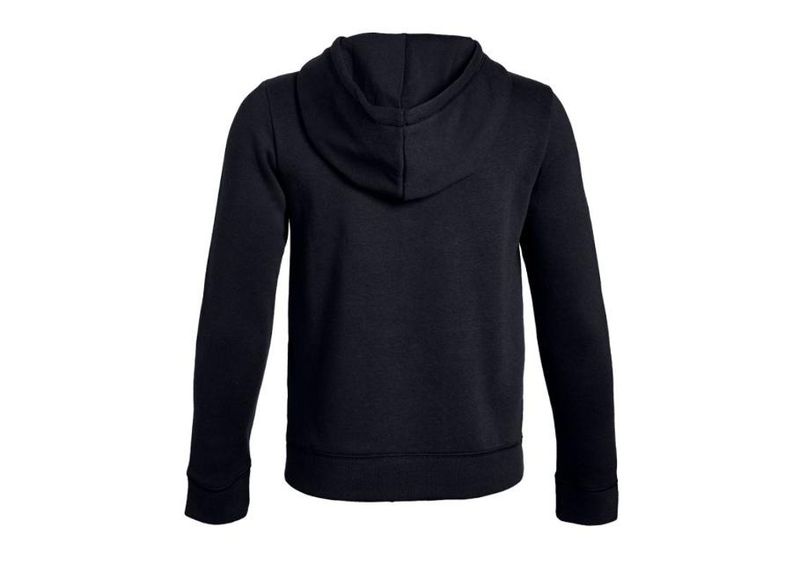 Lasten verryttelytakki Under Armour Cotton Fleece Full Zip JR 1343677-001 kuvasuurennos