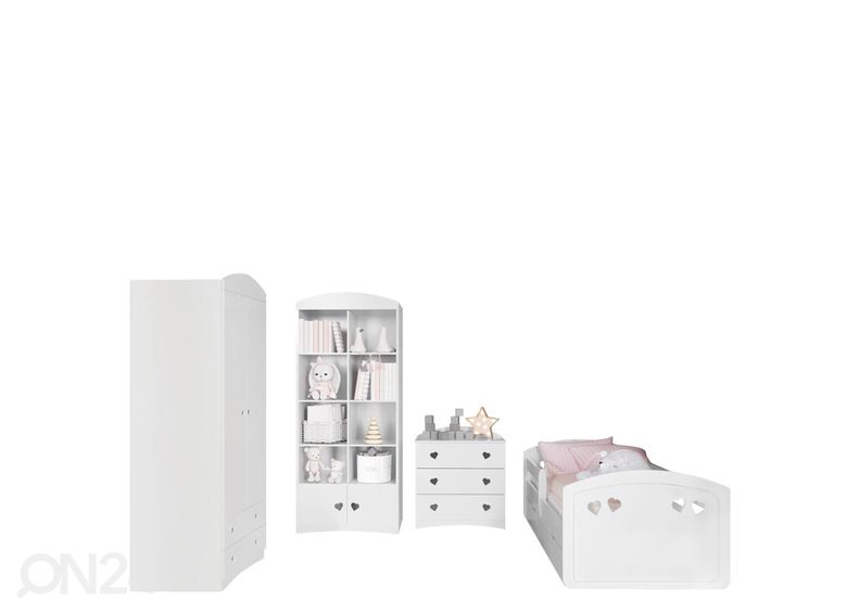 Lastenhuoneen kalusteet 80x180 cm sängyllä kuvasuurennos