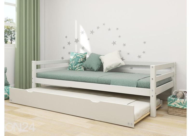 Lastensänky Thuka Actim varasängyllä, valkoinen kuvasuurennos