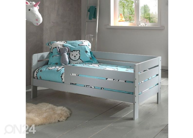 Lastensänky Toddler 70x140 cm, harmaa kuvasuurennos