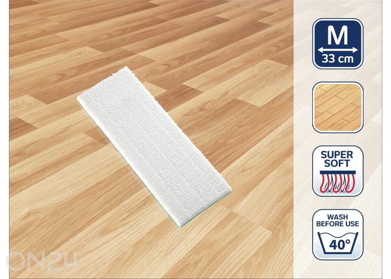 Lattianpesin Picobello M ExtraSoft vaihtopää, 33 cm kuvasuurennos