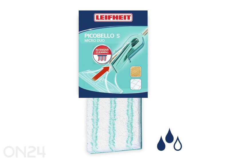 Lattianpesin Picobello S MicroDuo vaihtopää, 27 cm kuvasuurennos