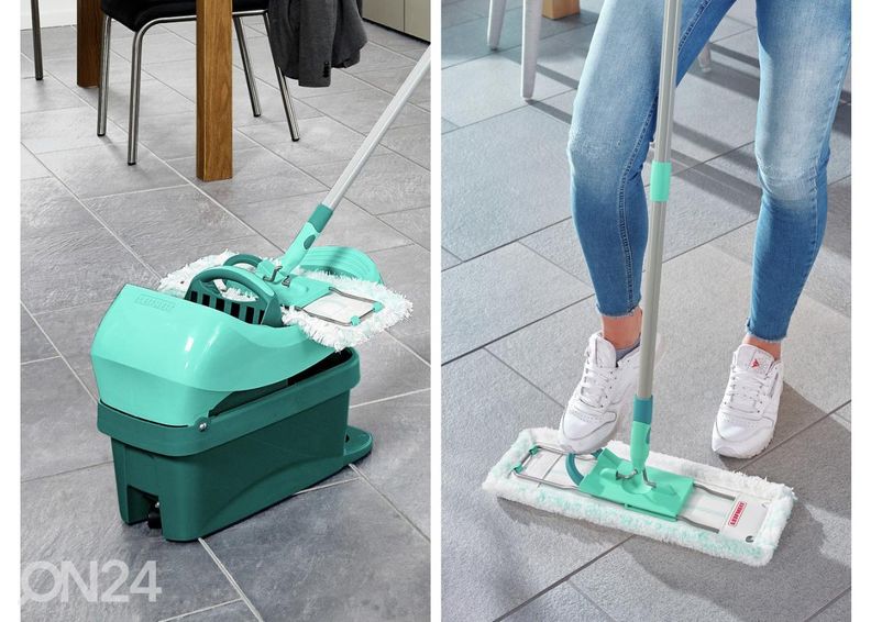 Lattianpuhdistussetti moppipuristinsangolla Leifheit Profi XL kuvasuurennos