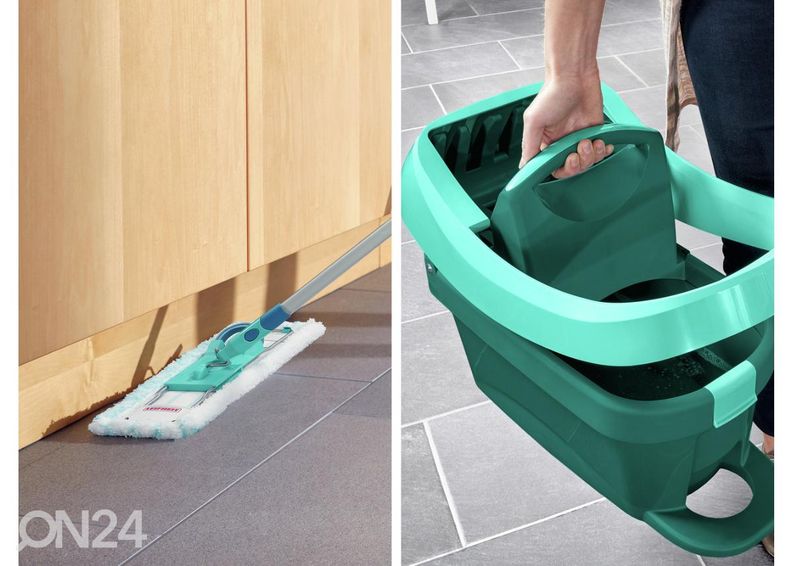 Lattianpuhdistussetti moppipuristinsangolla Leifheit Profi XL kuvasuurennos