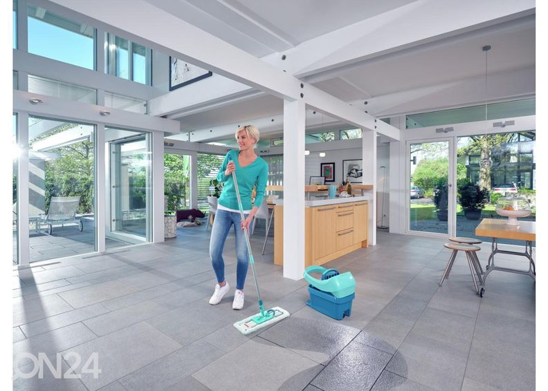 Lattianpuhdistussetti moppipuristinsangolla Leifheit Profi XL kuvasuurennos