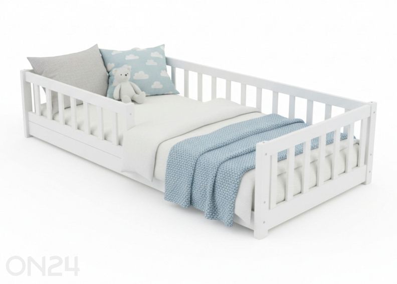 Lattiasänky turvalaidalla Rose 90x200 cm kuvasuurennos