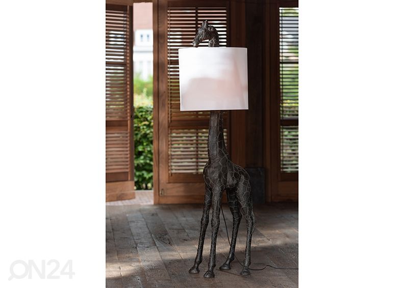 Lattiavalaisin Giraffe kuvasuurennos