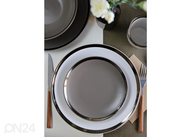 Lautanen Ø 19 cm, 6 kpl kuvasuurennos