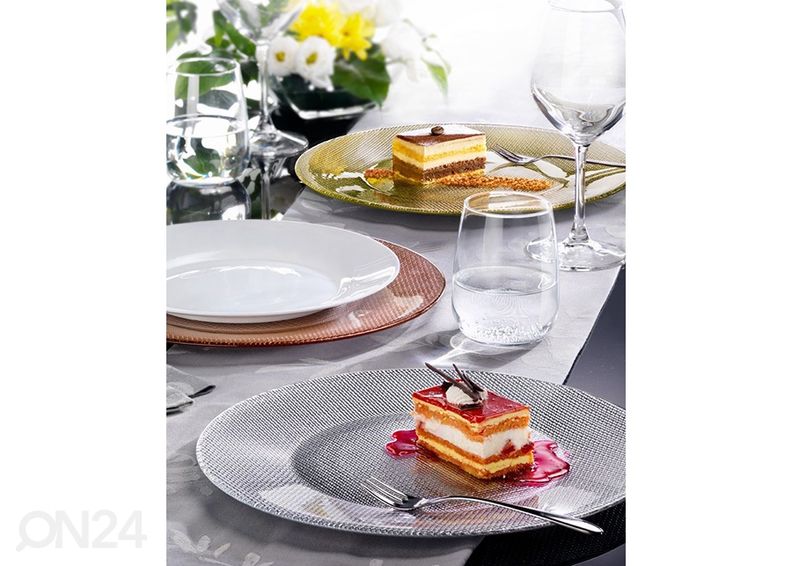 Lautanen Inca kupari Ø 31 cm, 3 kpl kuvasuurennos