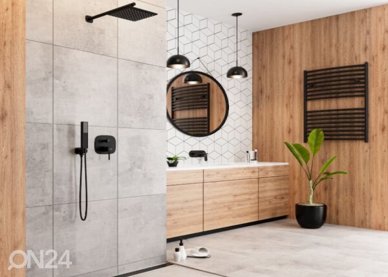 Laveo Pola seinään asennettava suihkusetti kuvasuurennos