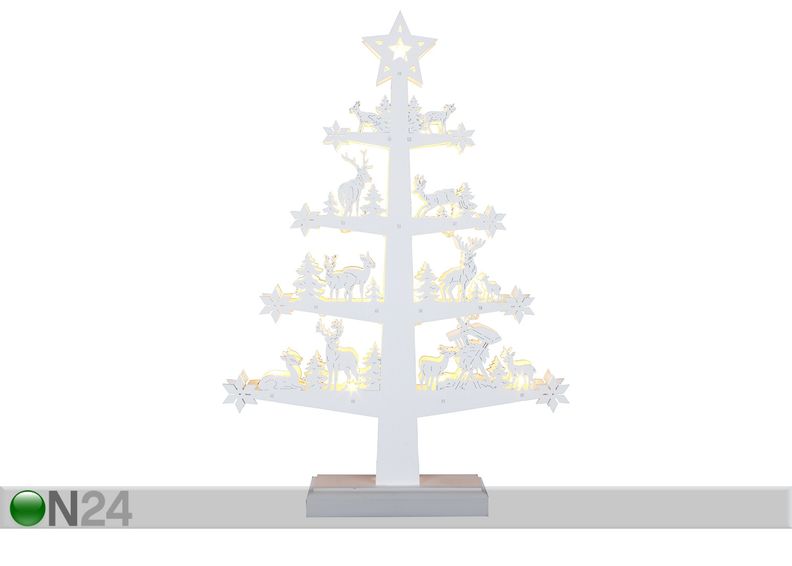 LED joulukoriste FAUNA kuvasuurennos