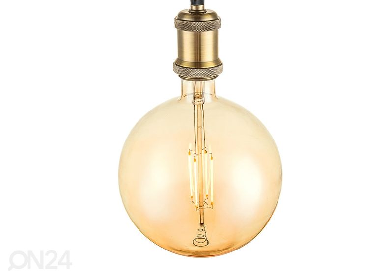 LED lamppu Carbon, E27, 4W kuvasuurennos