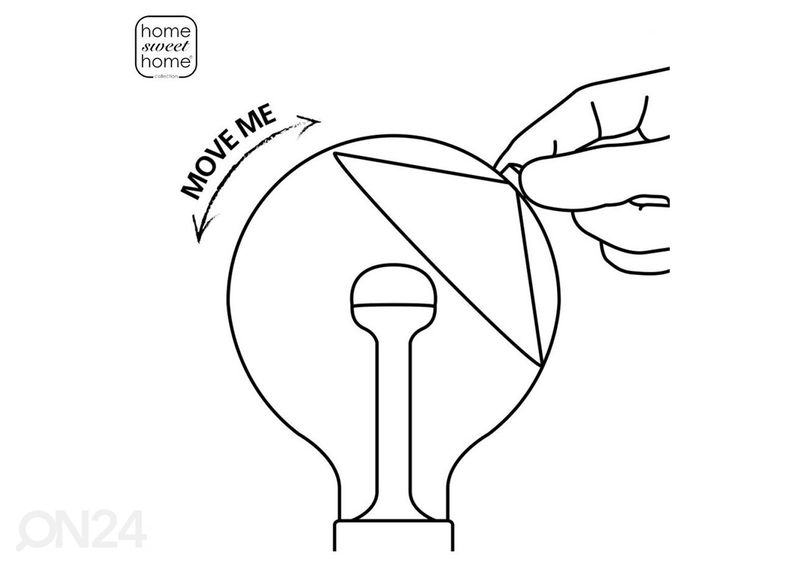 LED lamppu Move Me Cone, E27, 5,5W kuvasuurennos