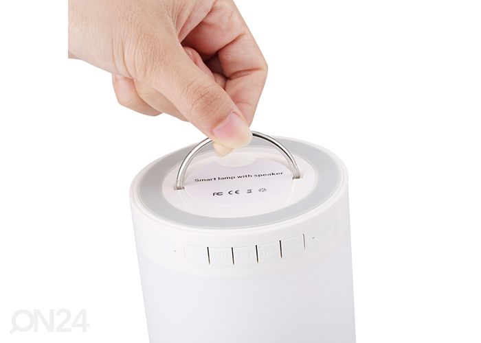 LED-pöytävalaisin Bluetooth kaiuttimella kuvasuurennos