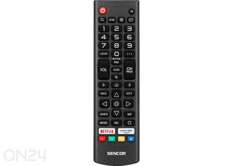 LED‑televisio 24" Sencor SLE24S803B kuvasuurennos
