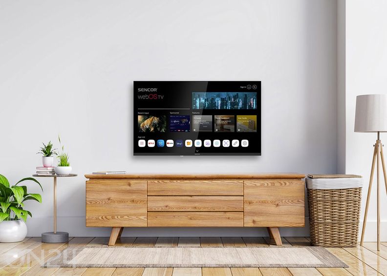 LED-televisio 32" Sencor SLE32S803B kuvasuurennos
