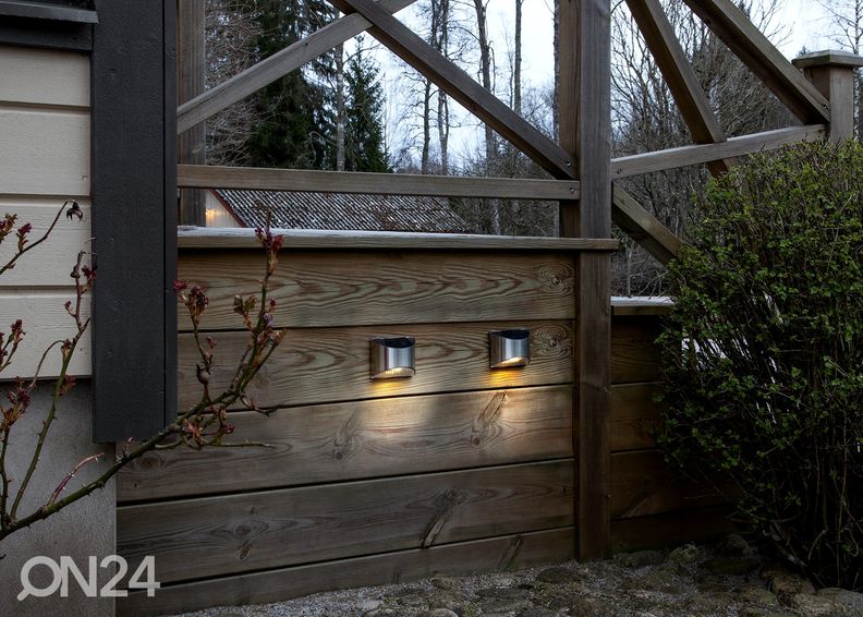 LED ulkovalaisimet aurinkokennolla Wally, 2 kpl kuvasuurennos