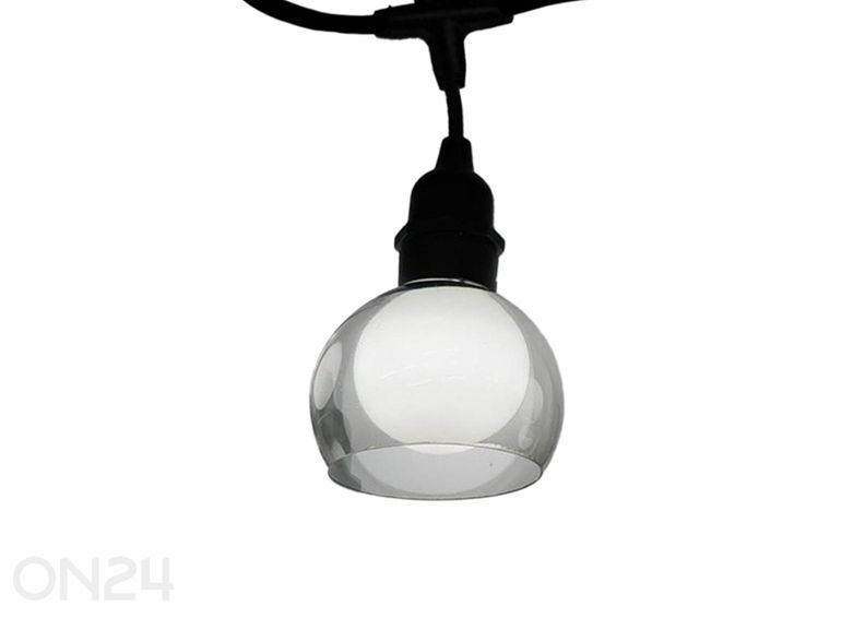 LED valonauha Flicker 10-LED-lamppua / 4,5 m kuvasuurennos