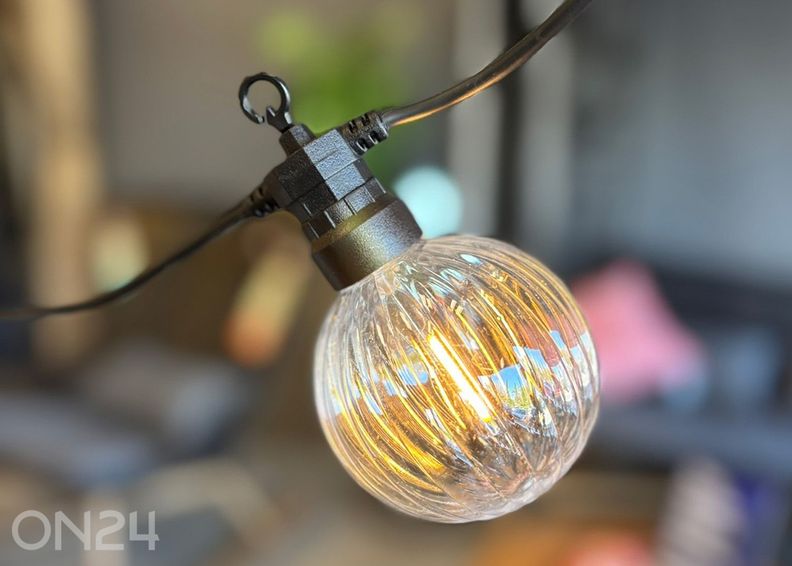 LED valonauha Twinki 10-LED lamppua / 4,5 m kuvasuurennos