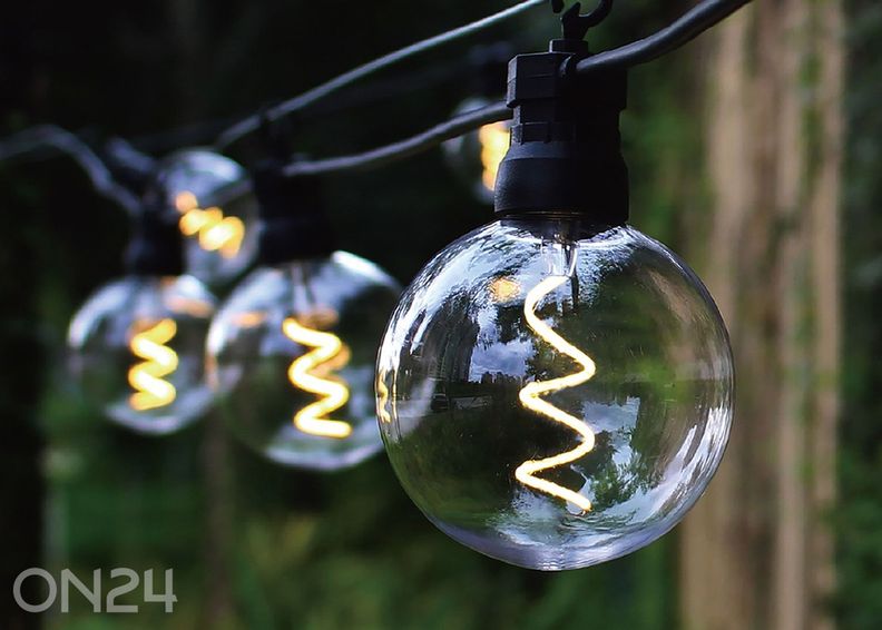 LED valonauha Twist 10-LED lamppua / 4,5 m kuvasuurennos