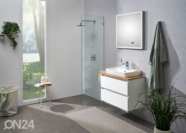 LED valopeili kellolla 22 kuvasuurennos