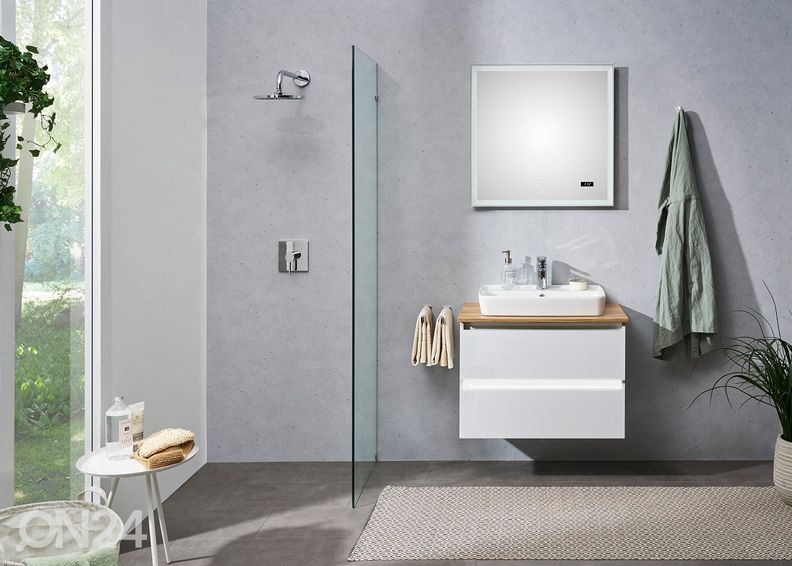 LED valopeili kellolla 22 kuvasuurennos