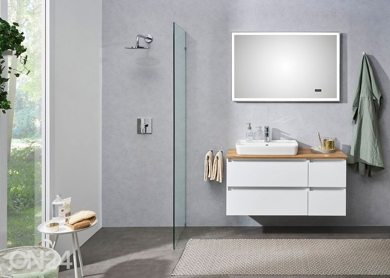 LED valopeili kellolla 22 kuvasuurennos