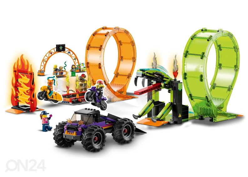 LEGO City Kahden silmukan stunttishow’n areena kuvasuurennos