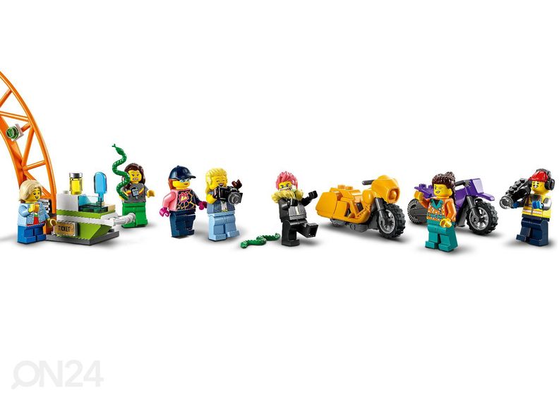 LEGO City Kahden silmukan stunttishow’n areena kuvasuurennos