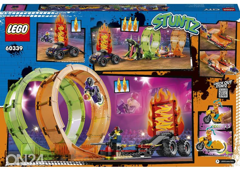 LEGO City Kahden silmukan stunttishow’n areena kuvasuurennos