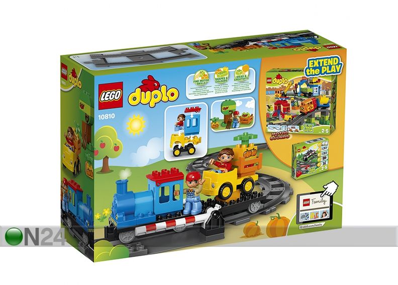 LEGO Duplo TYÖNNETTÄVÄ JUNA kuvasuurennos