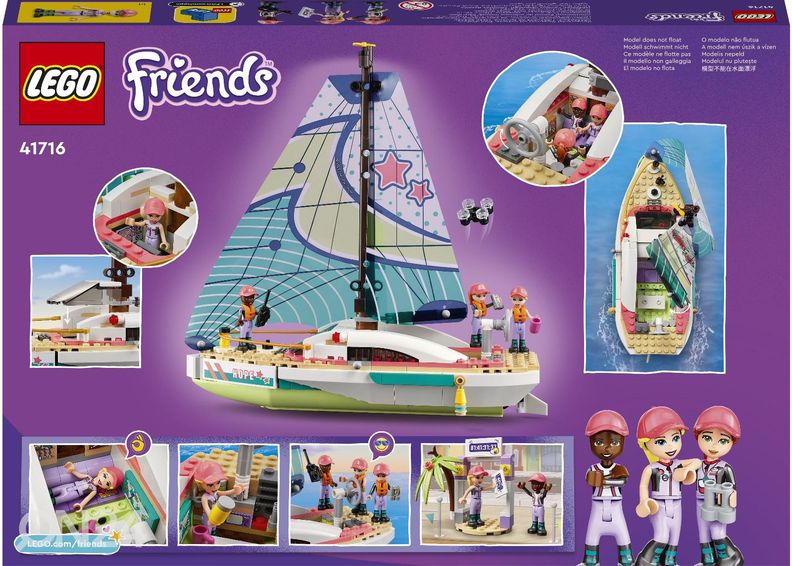 LEGO Friends Stephanien purjehdusseikkailu kuvasuurennos