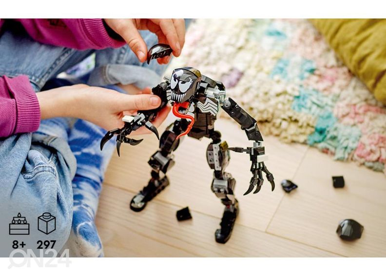 LEGO Marvel Venom hahmo kuvasuurennos